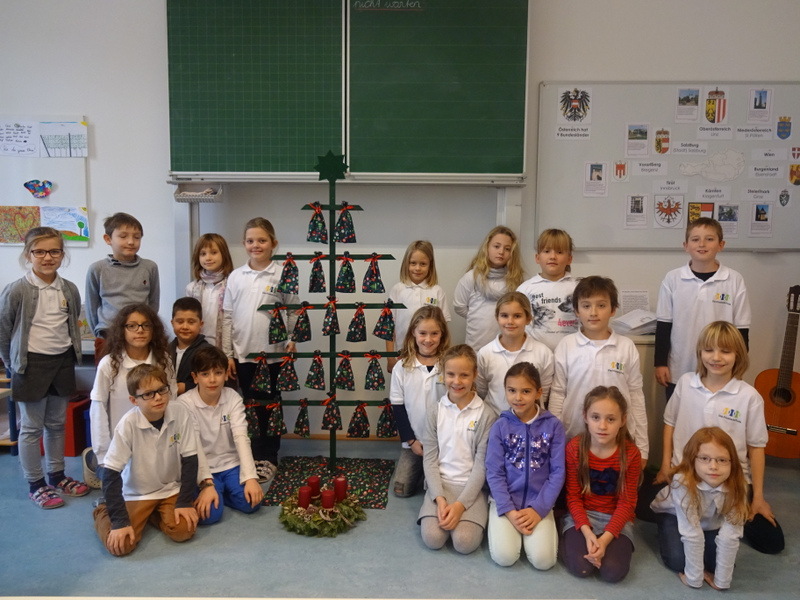 Ein Adventkalender für die Klasse - 3a