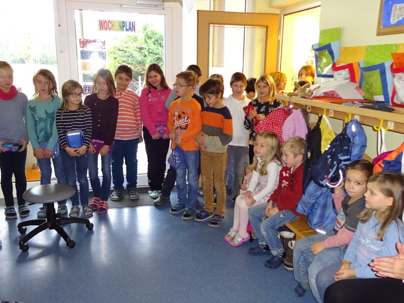 Besuch im Kindergarten Gartenweg - 3b