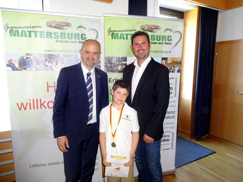 29.05.2017 - Siegerehrung Känguru der Mathematik