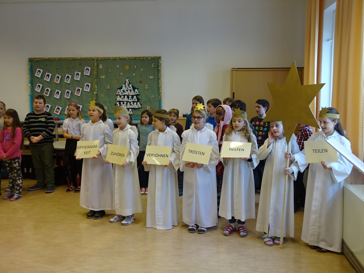 28.11.2017 - Der Freundschaftsstern - 3a, 3b