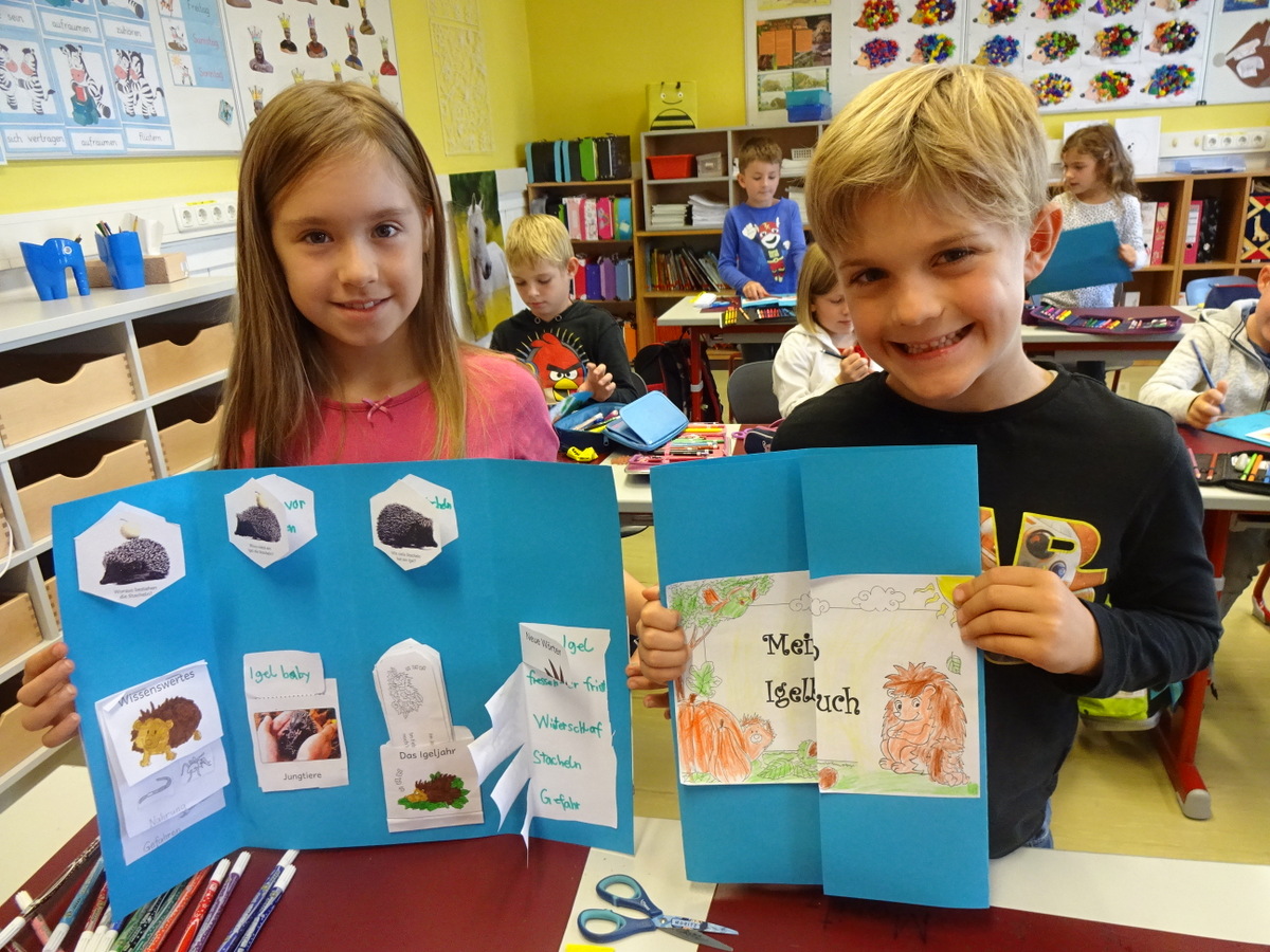 13.10.2017 - Wir sind Igelprofis - 2a, 2b