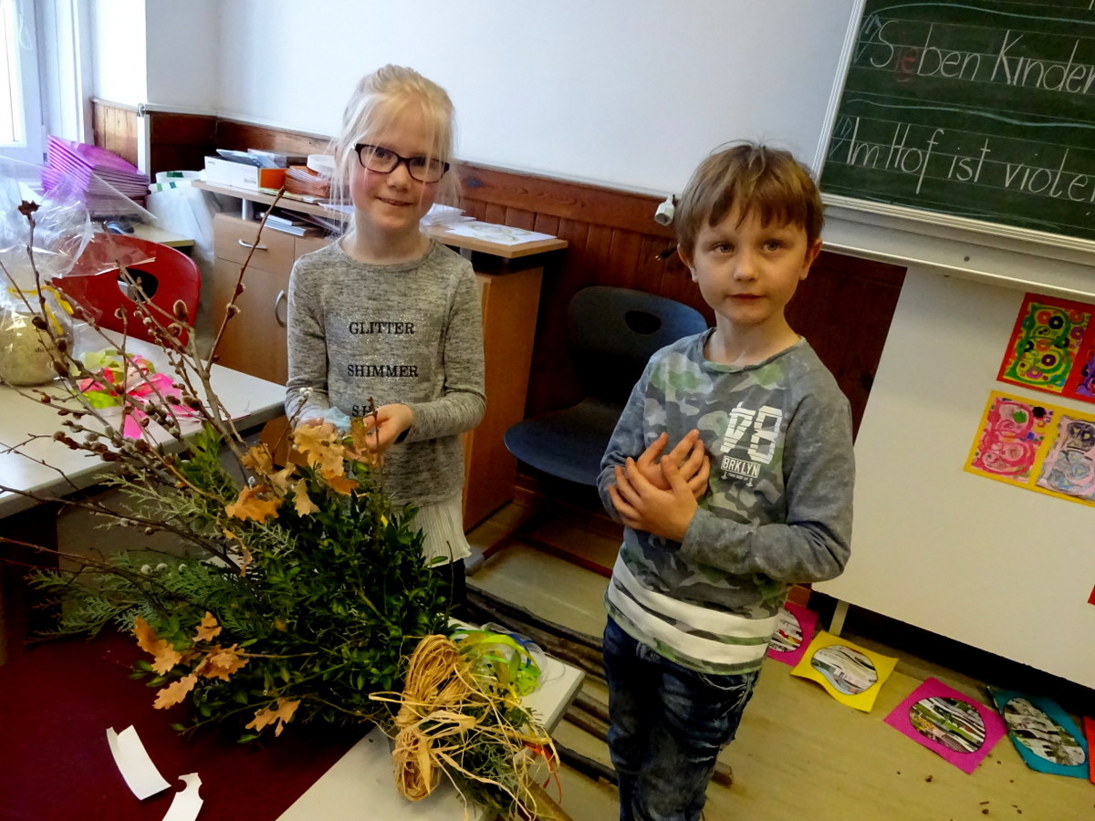 22.03.2018 - Palmbuschenbinden - 1a